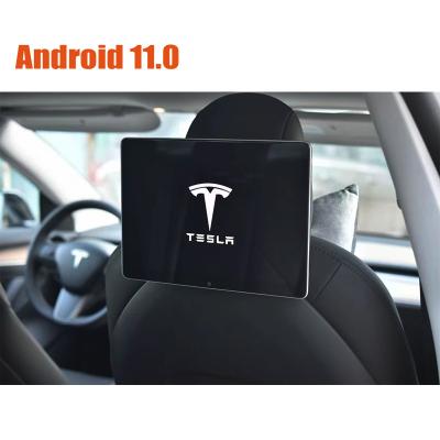 China Model 3 / Model Y 11.0 12inch 4K Car Headrest Monitor Shock Resistant Android For Tesla Monitor for sale