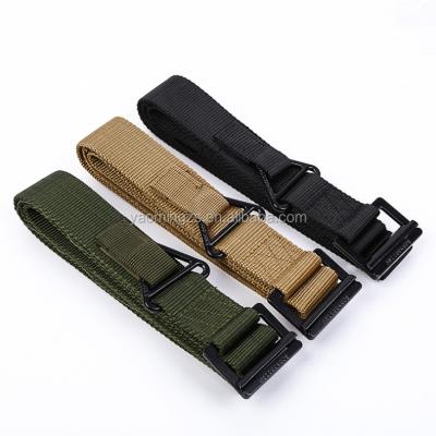 China Wholesale Viable Rescue Heavy Duty Outdoor Nylon Webbing 22mm Survival Belt Webbing Tactical Military Sling for sale