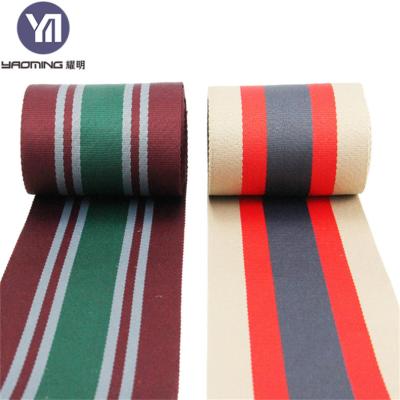 China Good Quality Webbing Stripe Nylon Strap Various Specifications Sustainable Wide Cotton For Bag Handle for sale