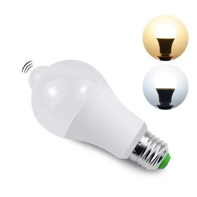 China Chinese Warehouse LED Smart Human Body Light PIR Mention Sensor LED Infrared Bulb for sale