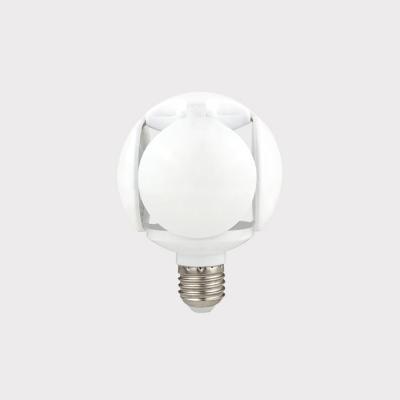 China High Brightness Residential Light 5 Leaf Led Football Bulb E27 40W Foldable UFO Led Bulb High Bay Light for sale