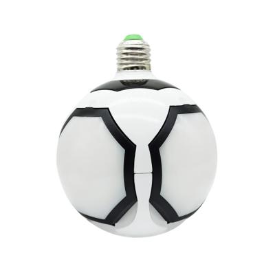 China Low Price Residential Folding Soccer UFO Light Cool White LED Cool White LED Lamp Foldable Football Bulb for sale