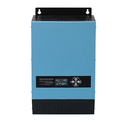 China Off Grid Inverter Solar System High Quality Sine Wave Solar Inverter Control Built-in Machine Solar Powered System Without Battery On Load Operation for sale