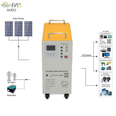 China Senfina Home Solar Panel Generator 25 Years Warranty 10 KW Solar Panel 20kw 50kw 100kw On Grid Solar Power System Europe for sale