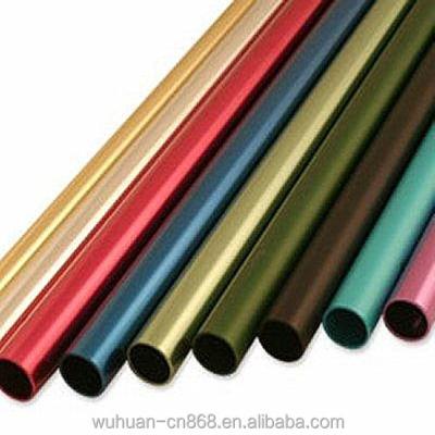 China Colored Anodized Aluminum Tent Ring Pipe Price for sale