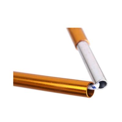 China Constructure Aluminum Tube Telescopic Lock Aluminum Profile Pipe Pipe For Furniture Making, Supplier Refrigerator Aluminum Tube for sale