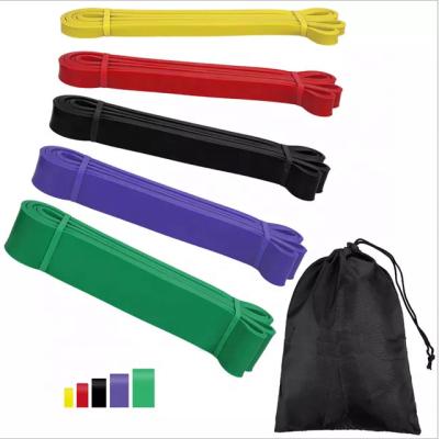 China Fitness Exercise Band Material 2080*4.5*13mm Premium Resistance Band Ballet Exercise Bands/Aid Pull Up Band/Powerlifting Bands for sale