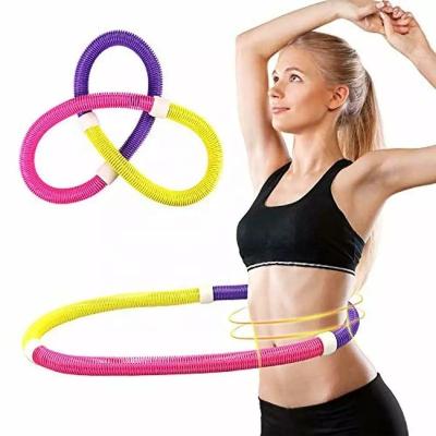 China Wholesale Detachable Polynesian Dance Weighted Circle - Bodybuilding Fitness Manufacture Gym Foam Blanket Power Exercise Fitness Loop Circle For Adult for sale