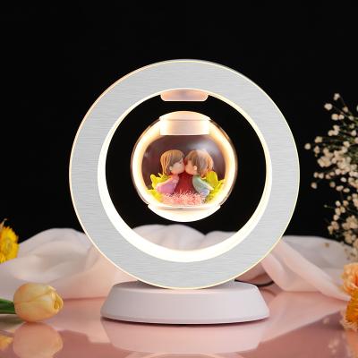 China Modern 2022 New design Magnetic levitation perpetual flower light Magnetic home lamps living room luxury bedroom for sale