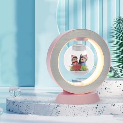 China Modern Wholesale Personalized Magnetic levitation sensor smart USB 3d night light lamp kids for sale