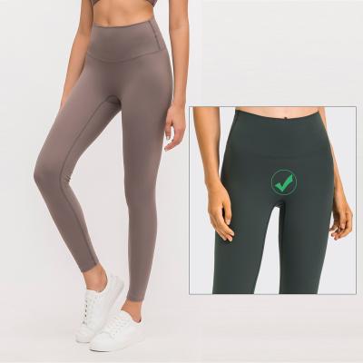 China Breathable High Waisted Inside Pocket Butt Lift Fitness Gym Clothes Yoga Women Leggings for sale