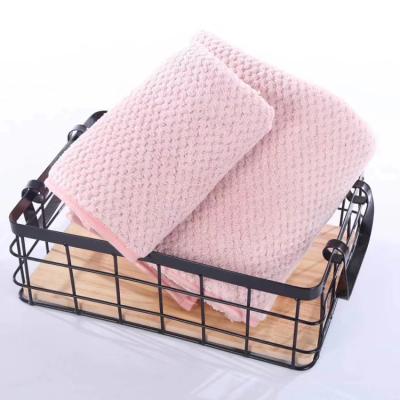 China Factory Wholesale Microfiber Hair Towel Hat Spa Towel Cheap QUICK DRY Hair Absorbent Dry Hair Towel for sale