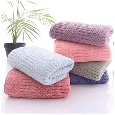 China Factory Wholesale Cheap QUICK DRY Custom Spa Hair Towel Absorbent Drying Towels Wrap Microfiber Hair Cap Quick Dry Towel for sale