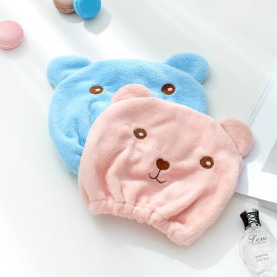 China Wholesale Custom QUICK DRY Wrap Towel Microfiber Hair Turban Towel Absorbent Hair Towel Bathing Spa Shower Cap for sale