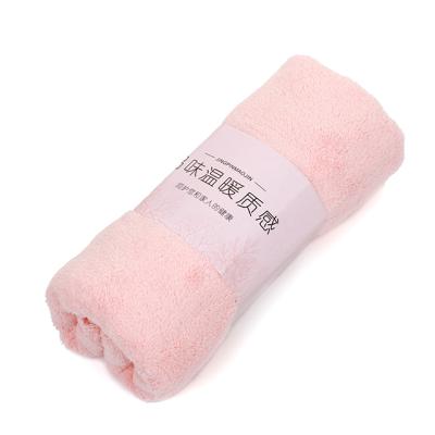 China QUICK DRY Solid Rectangular Quick Dry Towel For Double Sides Washing Microfiber Twist Loop Bath Washing Quick Dry Towels 30x75cm for sale