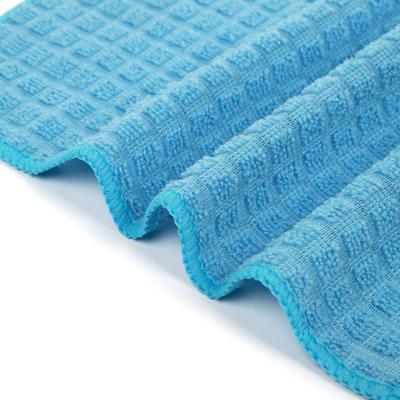 China Wholesale 30x30cm Viable Square Microfiber Towel Kitchen Towel Wash Absorbent Cleaning Towels for sale