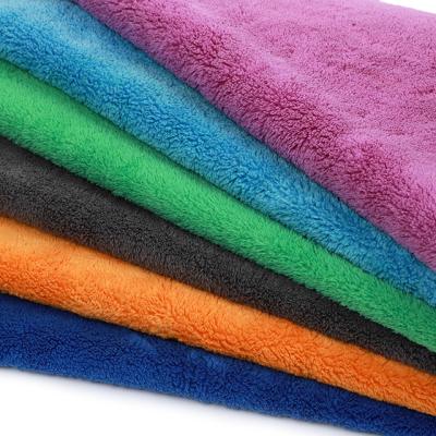 China Viable Microfiber Square Hand Towels For Washing Double Sides Microfiber Twist Loop Wash Cleaning Towel 40x40cm for sale