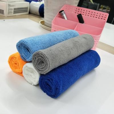 China Wholesale Clearning Square Microfiber Thickened Absorbent Wash Towel Car Cleaning Towel for sale