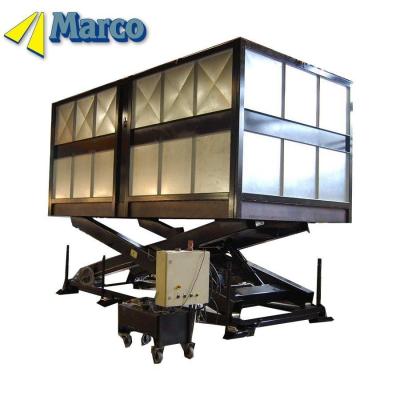 China Hotel Car Park Hydraulic Car Scissor Lift Table with 2990mm Lift Stroke and 1200pieces/Year Manufacturing Capacity for sale