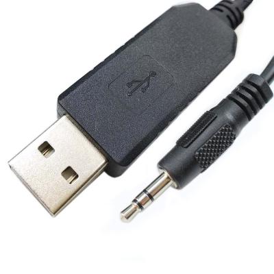 China CP210x COMPUTER USB To 3.5mm Jack RS232 Stereo Serial Adapter For Inspector Alert TM V2 Outdoor Contamination Meter PC Link Cable for sale