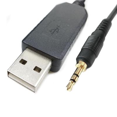 China COMPUTER PL2303GC USB RS232 to 2.5mm Stereo Jack Plug Cable for Eutech Thermo Meters for sale