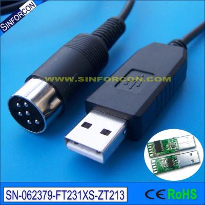 China COMPUTER ftdi ft232 usb rs232 adapter cat drive cable for kenwood ts-450s ts690 790 ld-150 ts for sale