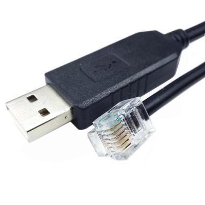 China FTDI USB to UART to RS485 to serial RJ12 adapter cable FT232 chip SN-0685xx for sale