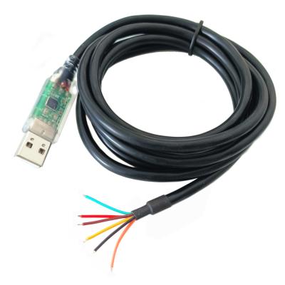 China COMPUTER PLC programming Kabel TTL to USB UART FTDI chip FT232RQ TTL-232R-5V-WE TTL-232R-3V3-WE compatible cable for sale