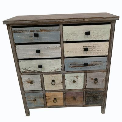 China Eco-friendly factory price eco-friendly vintage living room kitchen side wooden storage cabinet for sale