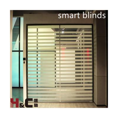 China Self Adhesive Smart Shades Smart Window Glass PDLC Smart Tint Glass pdlc film for sale