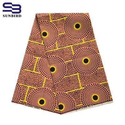 China Hot Selling ND African Printing Polyester Fabric Double Side Printed Wax Fabric for sale