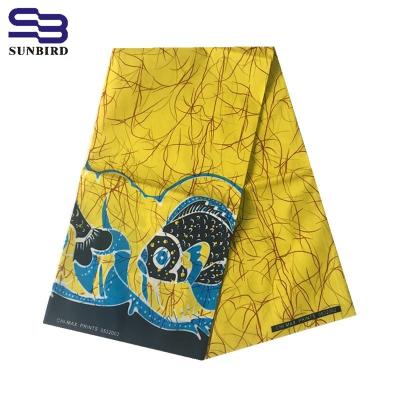 China 100% Super Hollandais Polyester Wax African Clothing 6 Yards for sale