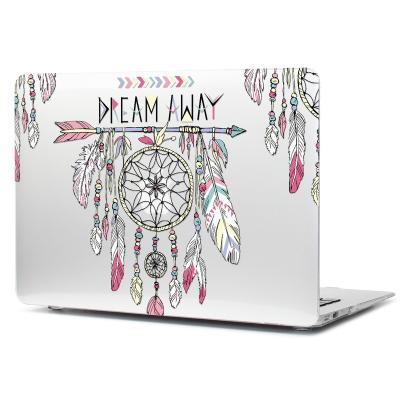 China Eco-friendly Feather Series Waterproof Case Laptop UV Printing Hard Case For Macbook Air 15.6 13 for sale