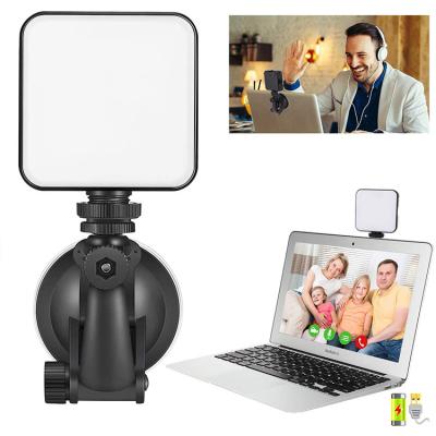 China Dimmable Strong Suction Lamp Video Conference LED Fill Light Live Photography Studio Lighting Video Light for sale