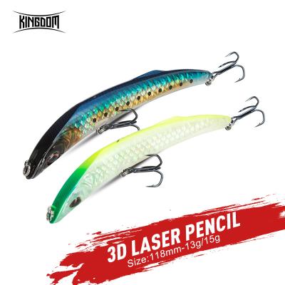 China Minnow Pencil 3513 Minnow Floating Fishing Lure 13cm High Quality Artificial Baits Good Action Wobblers For Saltwater Jertbait for sale