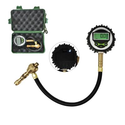 China Front Face Can Be Operated Customized Good Quality Digital Tire Deflator Hot Selling Gauge With Hose for sale