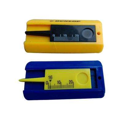 China ABS+PP Colorful Plastic Tire Depth Wire Gauge Tire Depth Wire Ruler for sale