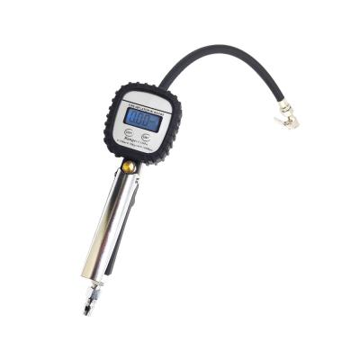 China Front Face Can Be Wholesale Customized Air Dial Digital Tire Inflator Gauge Good Quality With Hose for sale