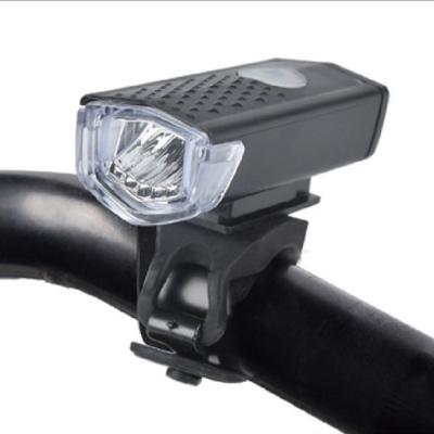 China All Bikes 300 Lumen USB 3 Modes Rechargeable Bicycle Front Light for sale