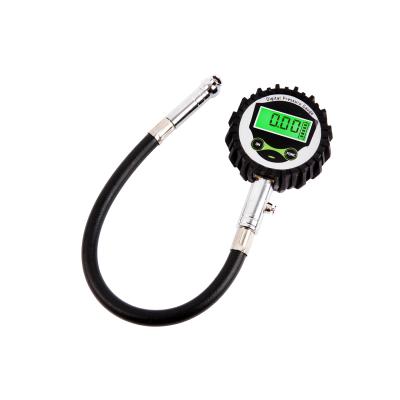 China 360 Degree Swivel Chuck With 45 Degree Angel Hea Tire Inflator Gun High Quality Gauge With Hose Tire Pressure Test Indicator For Car for sale