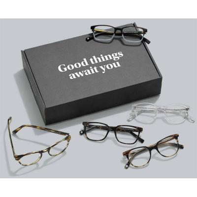 China Drawer Eyewear Monocle Handmade Custom Printing Sunglasses Packaging Gift Corrugated Shipping Handmade Luxury Paper Boxes For Glasses for sale