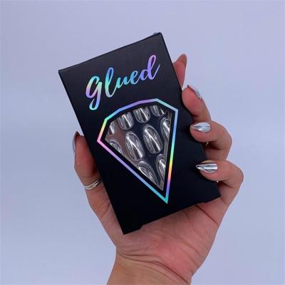 China Recyclable Cheap Custom Small Cardboard Art Jewelry Display Makeup Brush Nail Polish Corrugated Packaging Box for sale