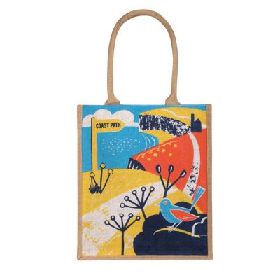 China Reusable Cheap Price Raw Material Layered New Fancy Colorful Image Of Decoration Carry Jumbo Beach Customer Shoulder Jute Fiber Bag for sale