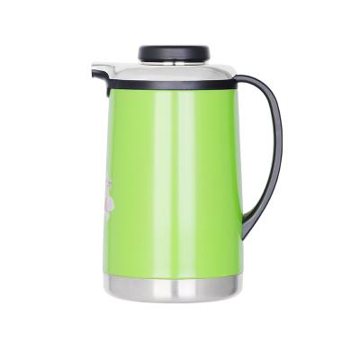 China Sustainable Household Variety Color Double Wall Stainless Steel Thermos Pot for sale