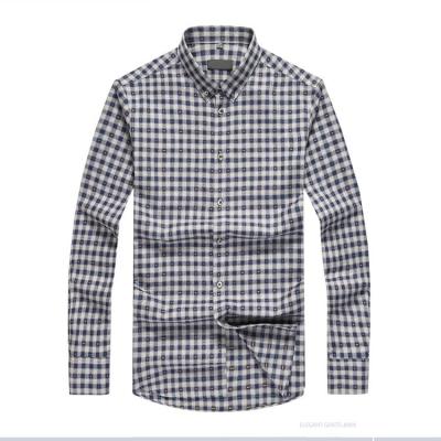 China Latest style 100% cotton casual dress new design anti-pilling shirts for men wholesale clothing for sale