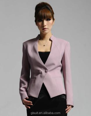 China High quality anti-shrink coat office winter uniform women coat 70% wool slim fit women coat. for sale