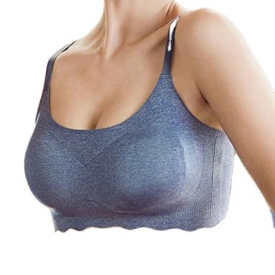 China High Quality Women Ladies Latex Comfortable Sexy Padded Seamless Bra QUICK DRY for sale