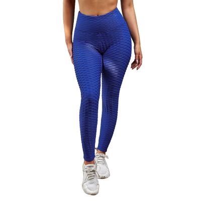 China 2021 Wholesale Women Breathable Solid Toe Lifting Up High Waist Workout Gym Fitness Tiktok Leggings Yoga Pants for sale