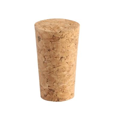 China Beer Bottle DIY Tapered Cork Synthetic Cork Wine Cork Non Refillable Wood Top Stopper for sale