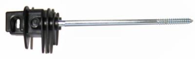 중국 Black PP Wood Screw-in Insulator for Electric Fencing System 판매용